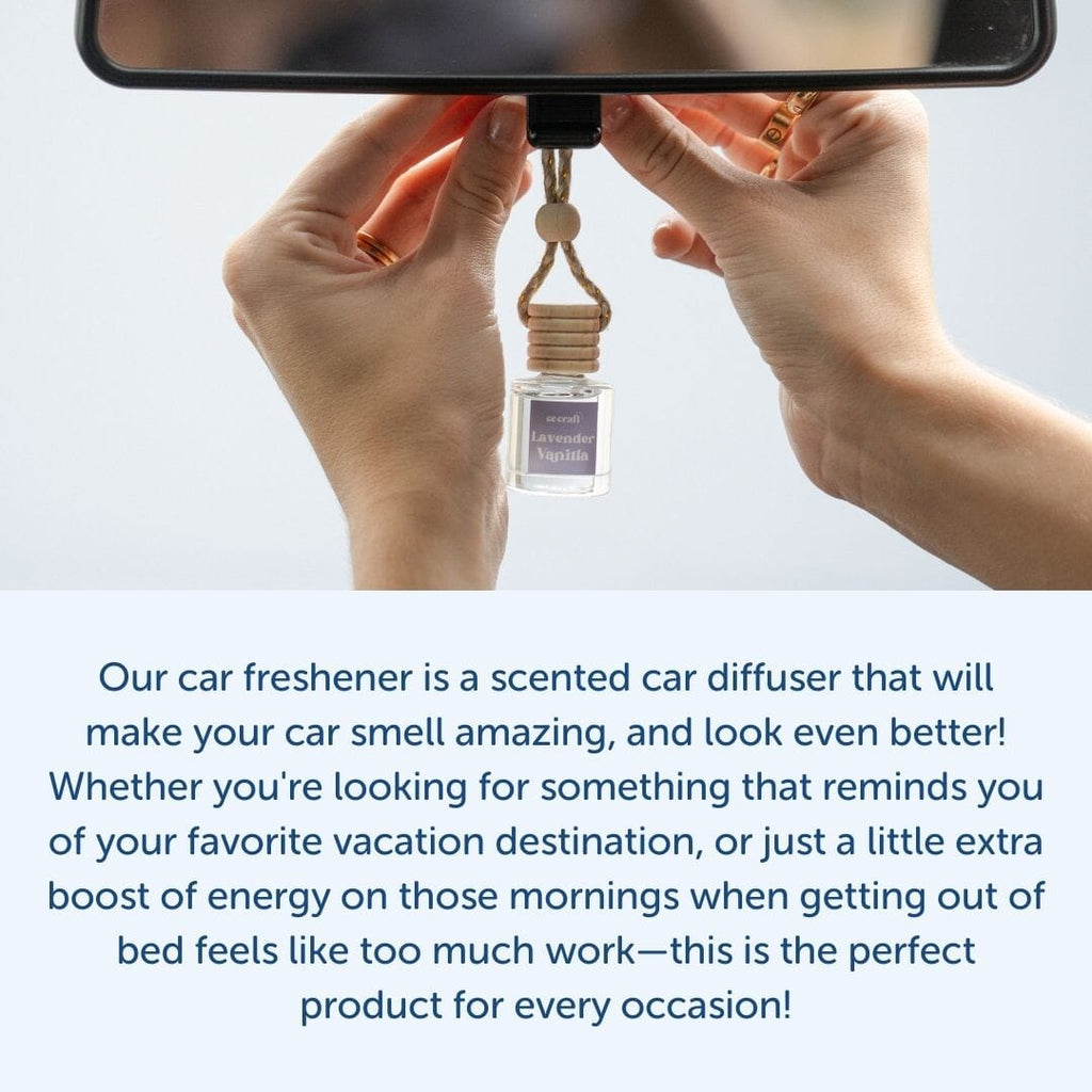 Eucalyptus & Mint Scented Car Freshener